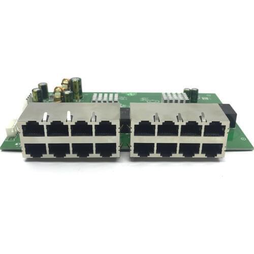 OEM New model 16Port Gigabit Switch Desktop RJ45 Ethernet Switch 10/100/1000mbps Lan Hub switch 16 portas motherboard