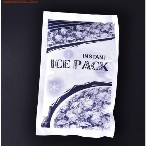 1Pack/90g Disposable Pvc Bag Ice Pack Instant Cooling Speed Cold Ice Bag Sunstroke