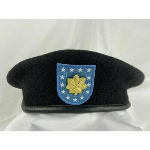 Us Army Infantry Regiment Black Beret Army Major Insignia Officer Hat armyshop2008