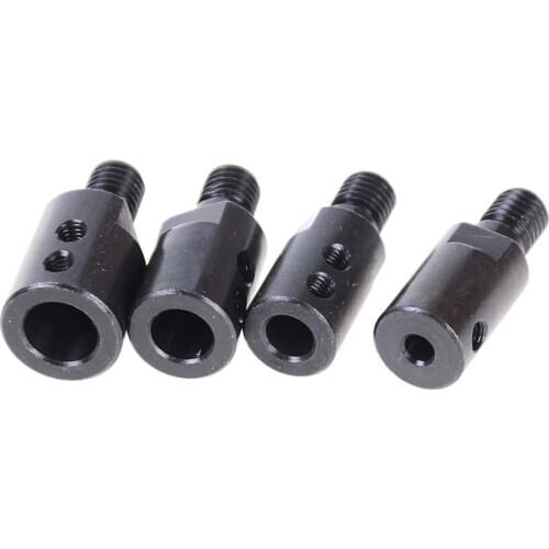 Black 5mm/8mm/10mm/12mm Shank M10 Arbor Mandrel Connector Adaptor For Angle Grinder Cutting Tool Accessory