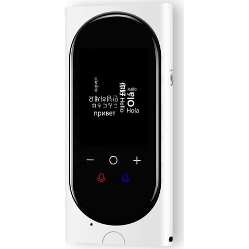 2020 All New Upgrade language translator kids English-learning machine portable mini voice translator support 106 languages Wifi