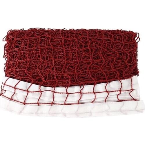1 Pcs Portable Outdoor Sports Tool Badminton Tennis Volleyball Net For Beach Garden Indoor Outdoor Games Red
