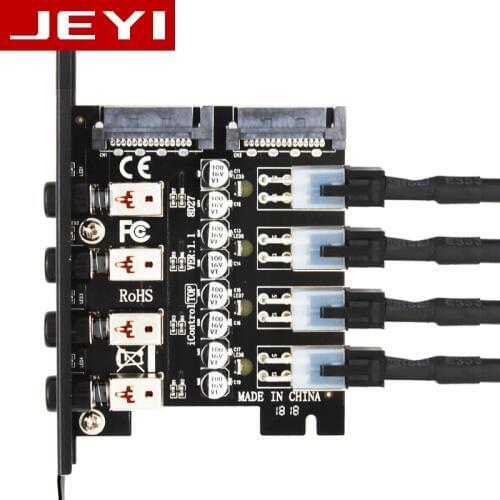 JEYI iControl-8 more 4 hard disk hard control system intelligent control hard disk management system HDD SSD power switch four
