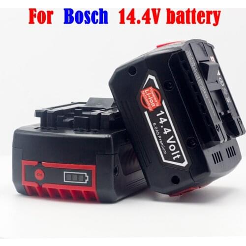 Rechargeable Power Tools Replacement Battery 14.4v 3.0Ah Li-Ion Battery For Bosch BAT607 BAT614