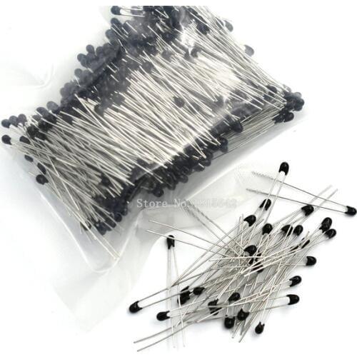 20PCS MF52AT MF52 MF52B 3950 NTC Thermistor Thermal Resistor 5% 1K 2K 3K 4.7K 5K 10K 20K 47K 50K 100K 102-104 Resistance