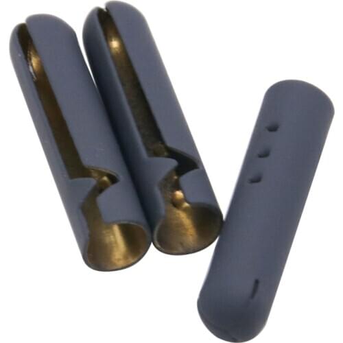 Weiou 4pcs DIY Shoelace Tips Mounted Metal Alloy Lace Ends Decorative Pants Rope Head Creative Drawstring Accessories 4.5*22mm