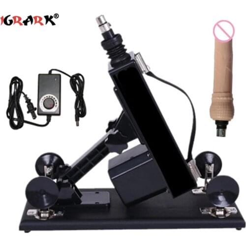 Female Vibrator Sex Machine Masturbation Pumping Gun Dildo Anal Vagina Attachments Masturbator Automatic Sex Toys for Women Men