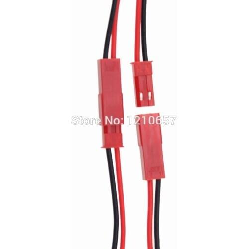 100 pairs JST Male + Female Connector Plug for RC Lipo Battery Part