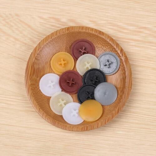 100Pcs 3 in 1 Screw Protective Cap Covers Furniture Nuts Covers Bolts Exterior Hinged Ornament Flat Phillips Screws Decor