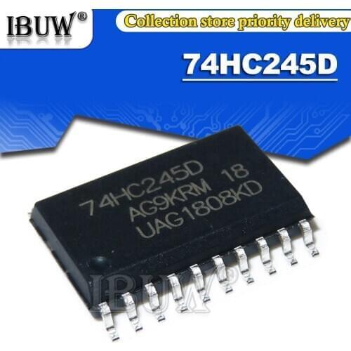 100PCS SN74HC245D SOP10 74HC245D SOP-10 74HC245 SOP