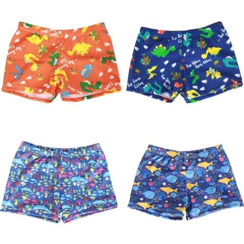 25# Childrens Swimsuit 5 Years Old Baby Swimming Trunks For Kids Summer Print Swimwear Swimsuit Beach Pants Casual Clothes