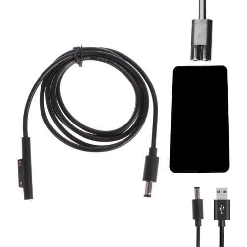 5.5*2.5mm DC Plug Charger Adapter Charging Cable For Microsoft Surface Pro 3 4