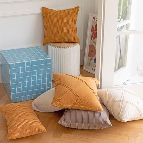 Velvet Suede 45x45cm Cushion Covers 45x45cm Pillowcases Pillowcases for Pillows Decorative for Living Room Sofa Covers Pillow