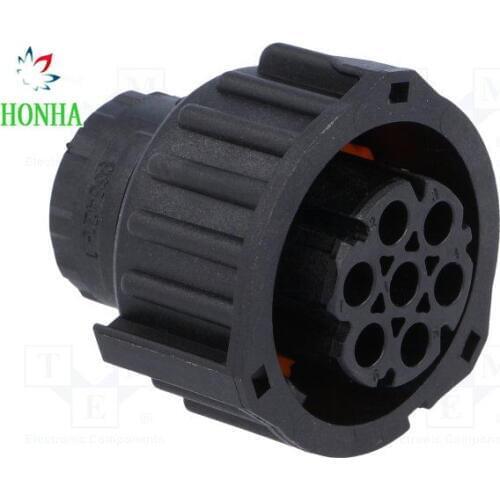 Free Shipping 5sets/10sets/lot 7 pin 1.5MM BU-STE KPL CIRCULAR DIN HOUSINGS female connector 967650-1 968421-1