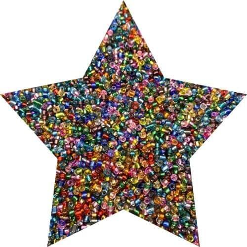 1000pcs 2mm Clear Inside Color Bohemian Crystal Glass Beads Seeds Round Hole Beads For DIY Jewelry Making Bracelet Accessories