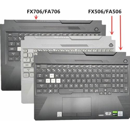 Laptop US Backlight Keyboard Shell Cover case for Asus TUF Gaming 8 F15 FX506 FA506II FA506IU F17 FA706 FA706U FX706 FX706U