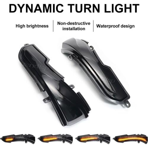 For Infiniti Q30 Q50 Q60 Q70 QX30 QX50 QX60 QX70 2018 LED Dynamic Turn Signal Light Side Wing Rearview Mirror Indicator Lamp