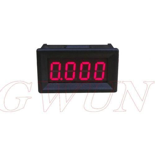 GWUNW BY436AK1 0-2.000A(2A) digit ammeter Current Panel Meter 0.36 inch 4 bit LED