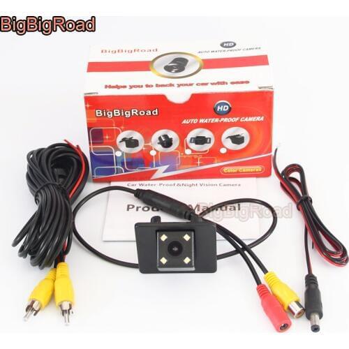 BigBigRoad Car Rear View Reversing Backup Camera For KIA K4 2014 2015 2016 Cerato Forte Hatchback Night Vision Waterproof