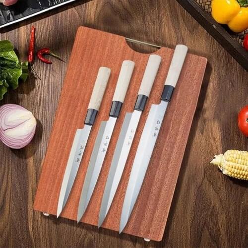 Stainless Steel Kitchen Knife Kitchen Slicing Knife Meat Cleaver Sushi Salmon Knife Japanese Kitchen Knife