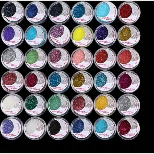 MAKEUP 36 COLOR GLITTER SHIMMER Powder Eyeshadow Eye Shadow Salon Artist Set #13