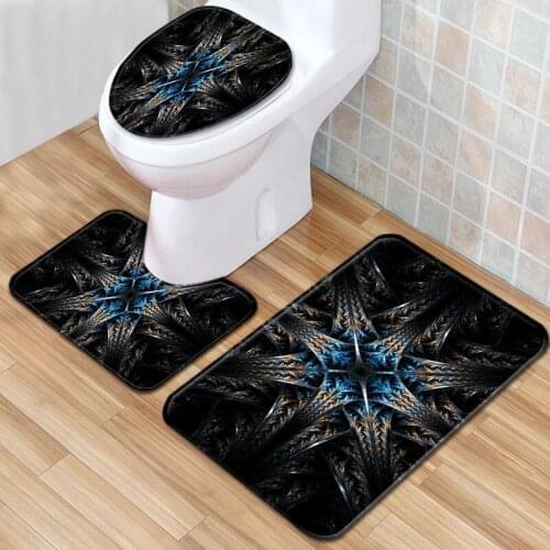 Snake pattern bath mattress bath products Bathroom rug bathroom mat set Carpets For bathroom Toilet mat Bath mat Bath mats rugs