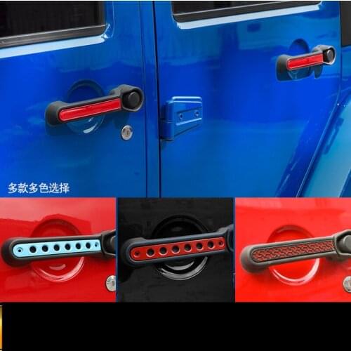 Metal Exterior Handle Decorated Cover For Jeep Wrangler ACA170