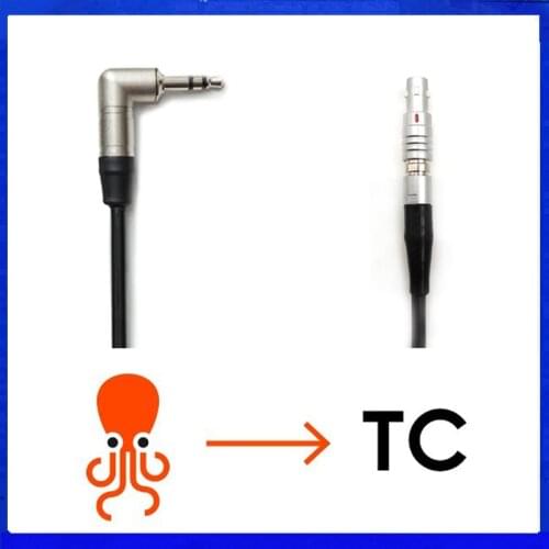 NEUTRIK 3.5mm Mini TRS Jack To FGG 00 4 Pin RED Eipc Easync Synchronize Timecode Cable/ARRI Mini Camera Time Code Cable