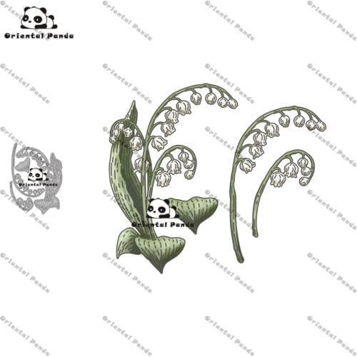New Dies 2020 Lily of the Valley Metal Cutting Dies diy Dies photo album cutting dies Scrapbooking Stencil Die Cuts Card Making
