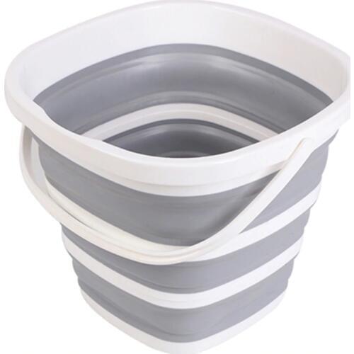 Portable Folding Bucket Foldable Basin Tourism Outdoor Folding Bucket Fishing Camping Car Wash Bucket Outdoor Camping