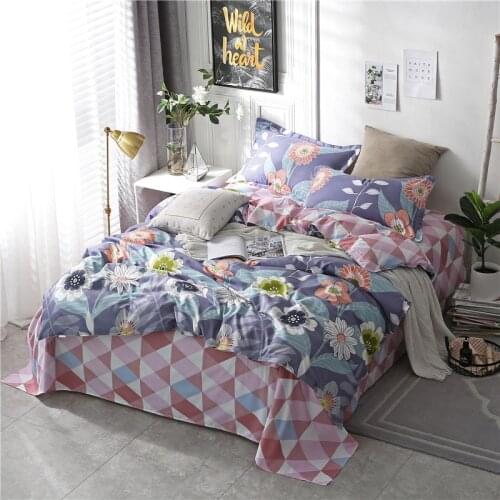Bed Linen Sheet Bedding Set Nordic Quilt Duvet Cover 150 Single Home Textiles Case 220x240 King Queen Size Bedroom 2 People