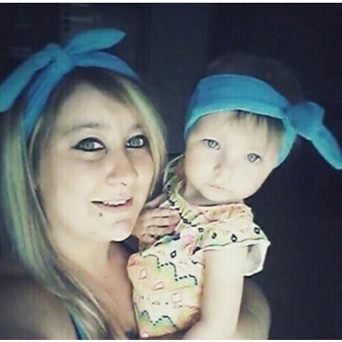 2Pcs/Pair Kid Girls Mother Daughter Rabbit Ears Bow Hair Bands Cloth Headband Bowknot Headwear For Girls Children Headdress