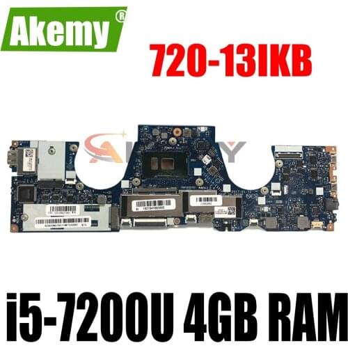 For Lenovo Yoga 720-13 720-13IKB Laptop Motherboard 5B20N67981 CIZY3 LA-E551P With i5-7200U 4GB RAM 100% Tested Fast Ship