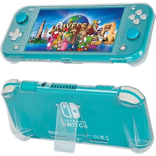 Crystal Transparent Protective Case Cover Fit for Nintend Switch Lite Game Console Accessories Waterproof Shockproof Dustproof