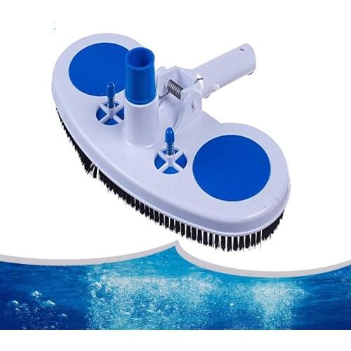 Swimming Pool Vacuum Cleaner Suction Head Brush Pools Bottom Wall Fountain Floor Cleaning Tool with Brush Pool accessories new