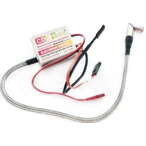 Rcexl Single Cylinder CDI Ignition for NGK-ME8 1/4-32 90 Degree (A-02 4.8V~8.4V 622a)