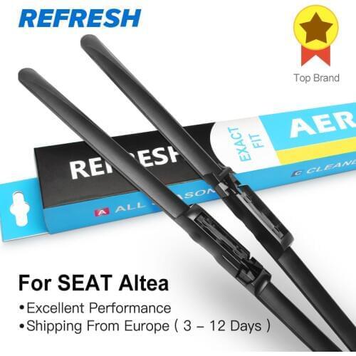 Refresh Wiper Blades for SEAT Altea 26"&26" Fit Claw Arms 2004 2005 2006 2007 2008 2009 2010 2011 2012 2013 2014 2015
