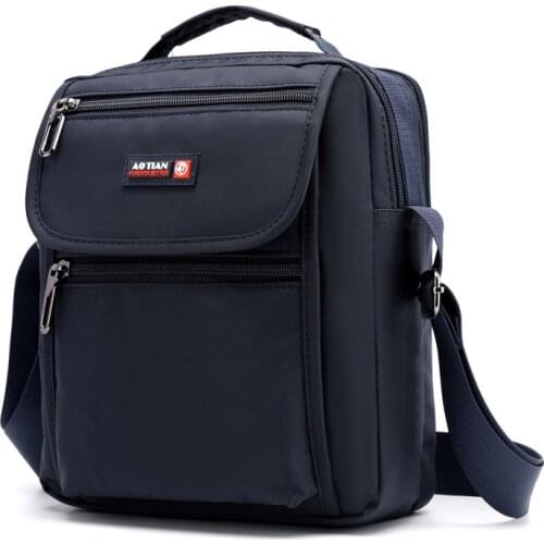 New Men Crossbody Bag Shoulder Bags Functional Men Handbags Large Capacity Nylon Bag For Man Messenger Bags Waterproof Tote Bag