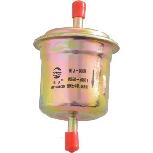 Car Fuel Filter for Suzuki Wagon 0.8L Wagon e+ 1.4L Wagon x5 1.0L Landy 1.2L Alto 2009 2010 2011 2012- 15410-75FC0 18560-50G01