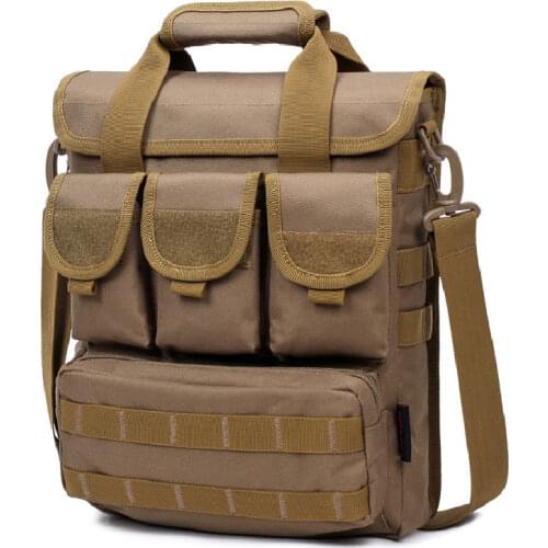 Military Tactical Bag Molle Mens Army Airsoft Shoulder Bags Outdoor Hunting Fishing Hiking Single Belt Sack Messenger Handbag