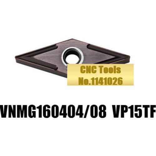10PCS VNMG160404 VP15TF /VNMG160408 VP15TF,original carbide insert use for turning tool holder boring bar