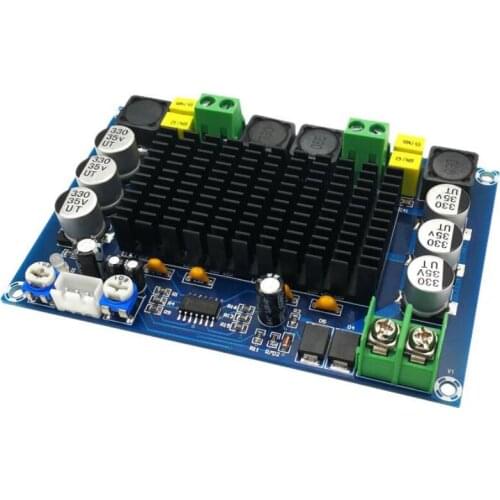 150W TPA3116 D2 Dual-channel Stereo High Power Digital Audio Power Amplifier Board with TL074C OPAMP