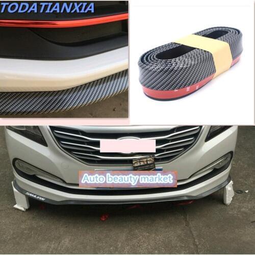 2018 hot Carbon Fibe Car Front Bumper Lip Kit FOR Great Wall Haval Hover H3 H5 H6 H7 H9 H8 H2 Emblem M4 Wingle 5 tiguan touran