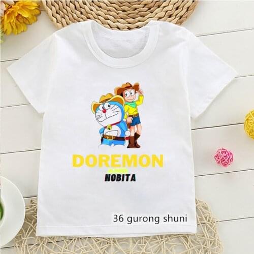 2021 Funny Japan Manga Cartoon Print Summer Anime Clothes Kawaii Boys Girls kids Clothes Children Clothing Harajuku Tee Short