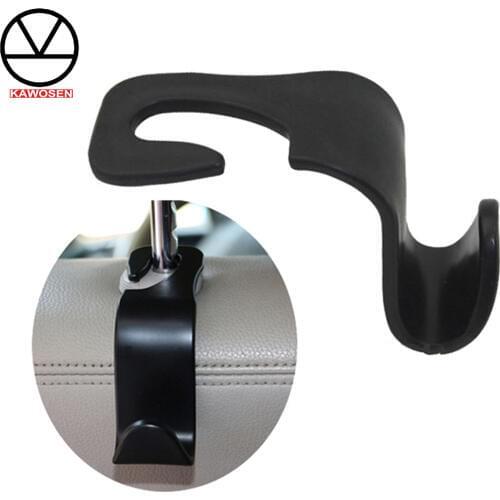 KAWOSEN Car Seat Back Hooks Vehicle Hidden Headrest Hanger for Handbag Coat Storage Hanger Car Accessories Hook Organizer CSBH01