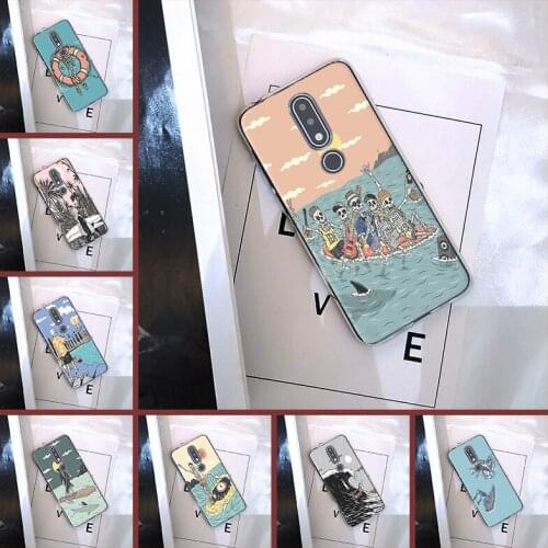 Soft Phone Case For Huawei Honor 7 7S 7X 7A 7C Pro 8X MAX 10 9 8 Funny Skull Silicone Back Cover For Honor 7 8 9 10 Lite Case
