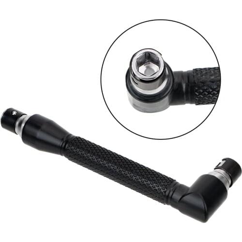 Twin Angle Head Wrench 1/4 inch /6.35mm L shape Wrench Socket Wrench Screwdriver Electrical Repair Tool