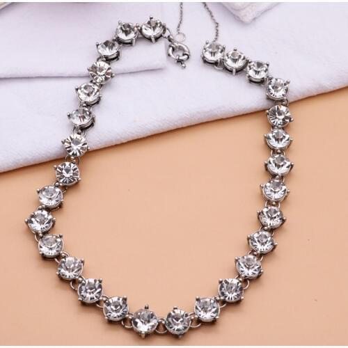 Choker Crystal Necklace Short Fashion-New Designs