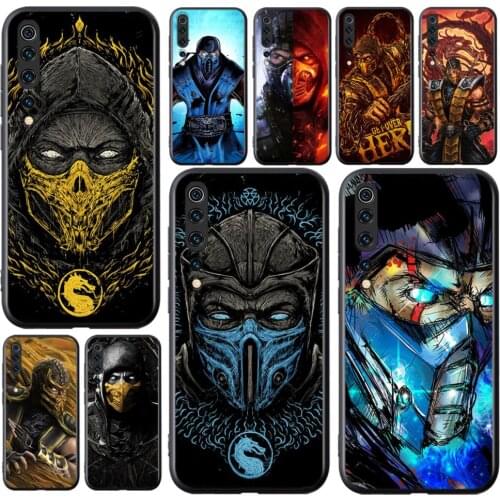 Mortal Kombat For Xiaomi Mi 11i 11 10T 10 9T 9 A3 8 Lite CC9 SE Note10 Lite Ultra Pro Soft Silicone Phone Case