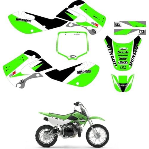 3M STICKERS GRAPHICS DECALS For Kawasaki KLX110 2000 2001 2002 2003 2004 2005 2006 2007 2008 2009 KX65 2000-2010 2012 2013 KX 65